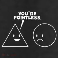Funny You're Pointless 11oz C Handle Ceramic Mug