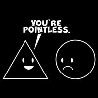 Funny You're Pointless Flatbill Hat