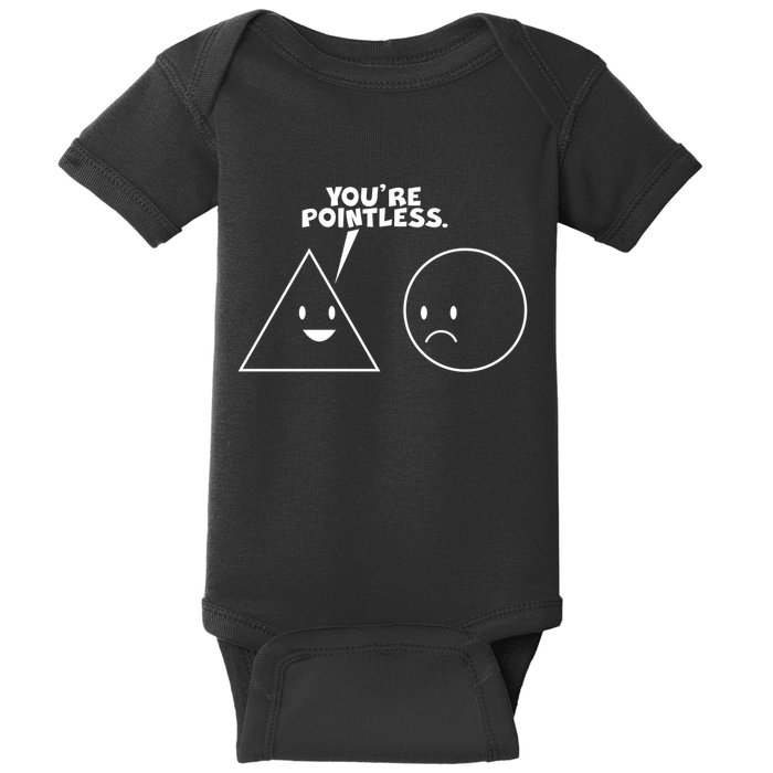 Funny You're Pointless Baby Bodysuit