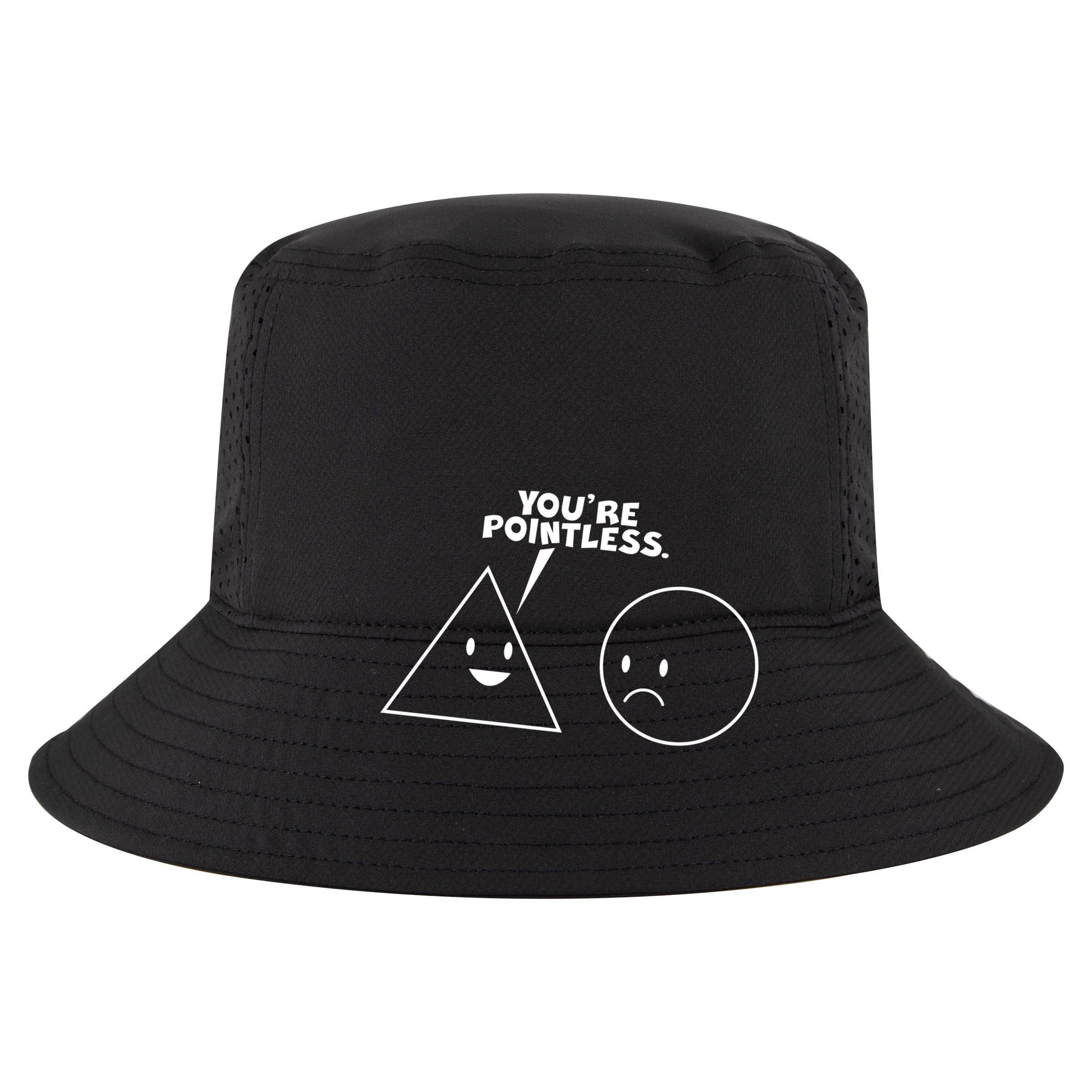 Funny You're Pointless Cropped Pullover Crew
