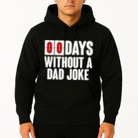 Funny Zero 0 Days Without A Dad Joke Hoodie