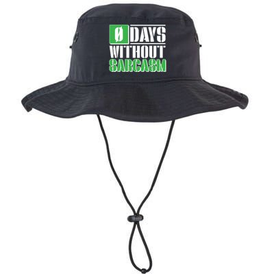 Funny Zero Days Without Sarcasm  Legacy Cool Fit Booney Bucket Hat