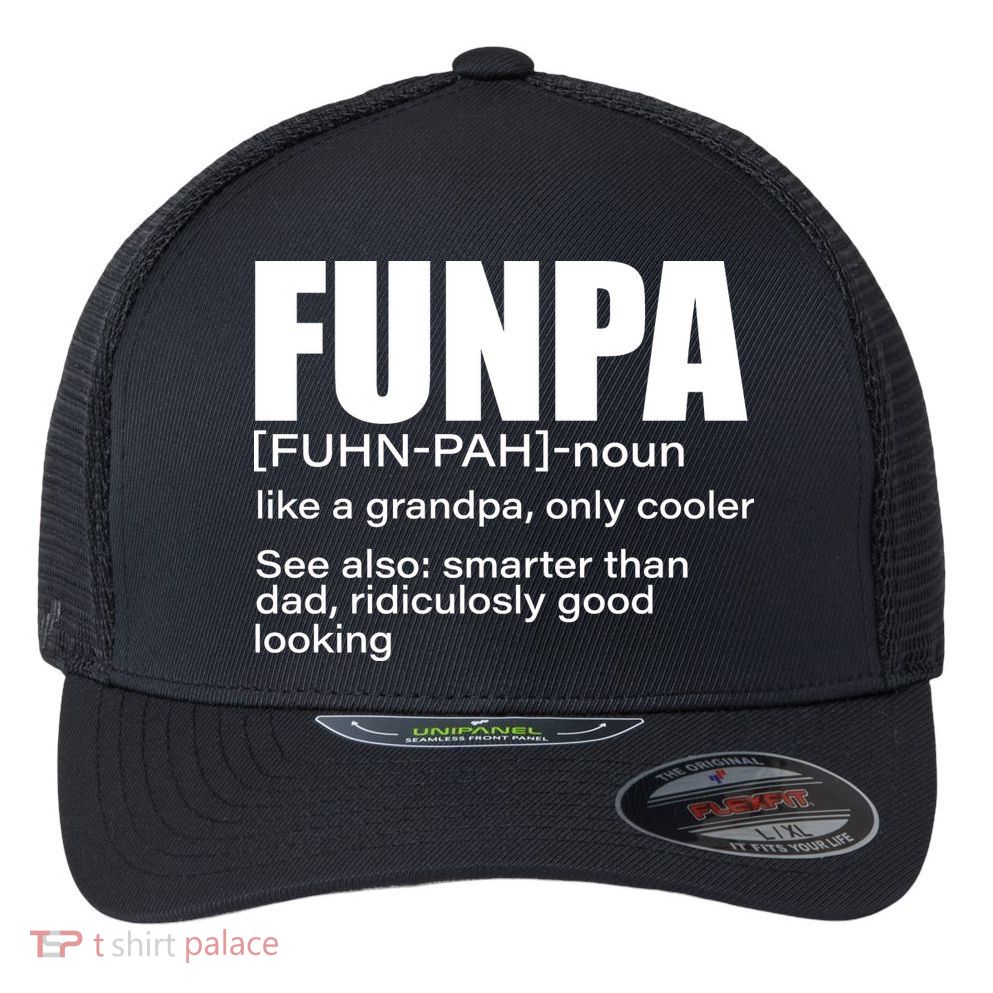 Funpa Definition  Flexfit Unipanel Trucker Cap
