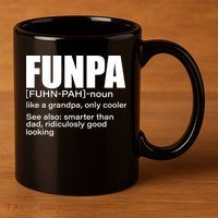 Funpa Definition  11oz C Handle Ceramic Mug