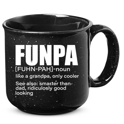 Funpa Definition  15oz Campfire Ceramic Mug