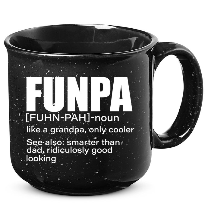 Funpa Definition  15oz Campfire Ceramic Mug