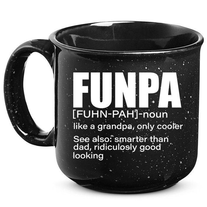 Funpa Definition  15oz Campfire Ceramic Mug
