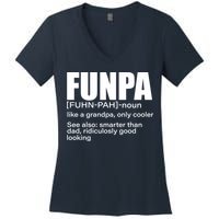 Funpa Definition  Women's V-Neck T-Shirt