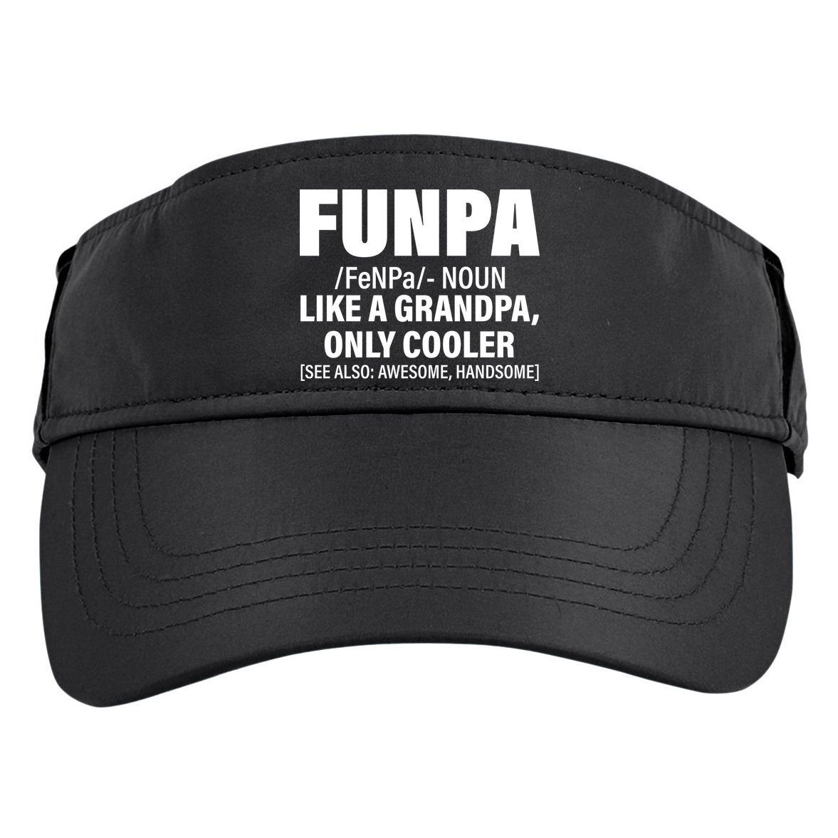 Funpa Like A Grandpa Only Cooler Adult Drive Performance Visor