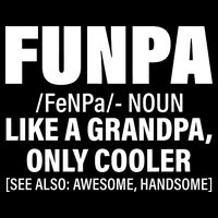 Funpa Like A Grandpa Only Cooler Cropped Pullover Crew