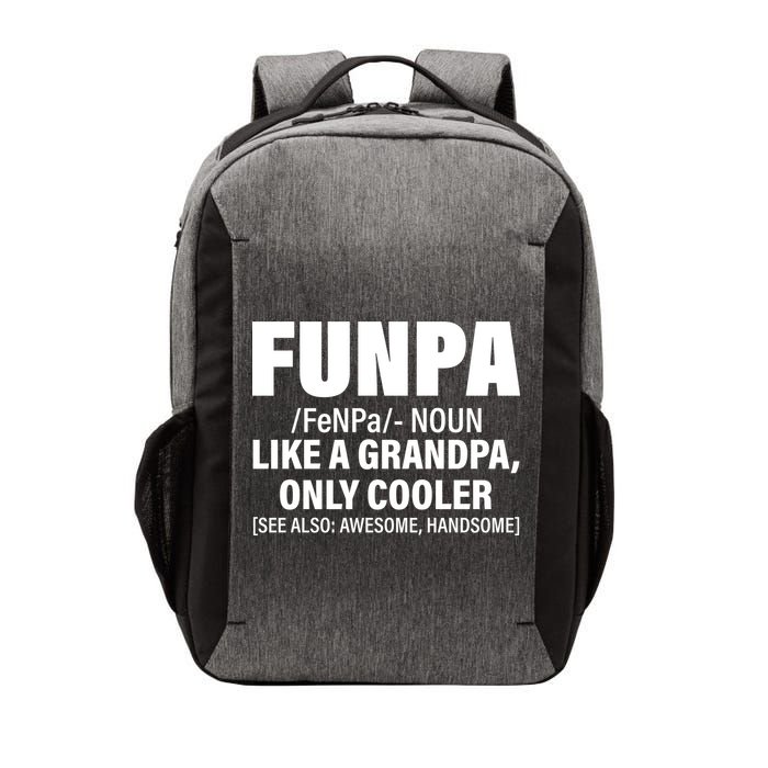 Funpa Like A Grandpa Only Cooler Vector Backpack