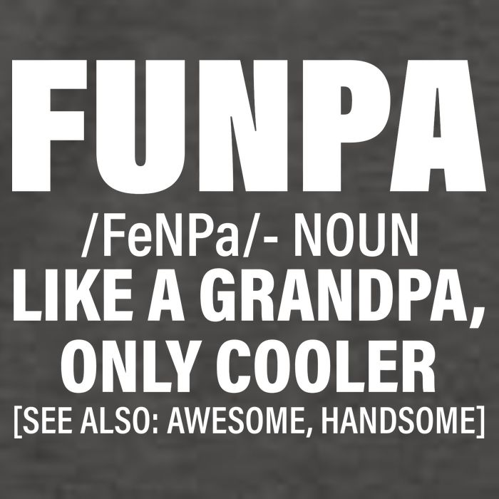 Funpa Like A Grandpa Only Cooler Vector Backpack