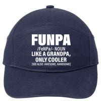 Funpa Like A Grandpa Only Cooler 7-Panel Snapback Hat