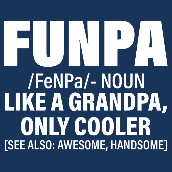 Funpa Like A Grandpa Only Cooler 7-Panel Snapback Hat
