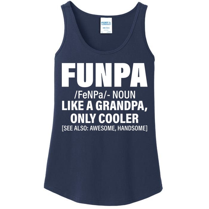 Funpa Like A Grandpa Only Cooler Ladies Essential Tank