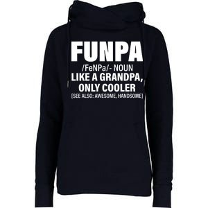 Funpa Like A Grandpa Only Cooler Womens Funnel Neck Pullover Hood