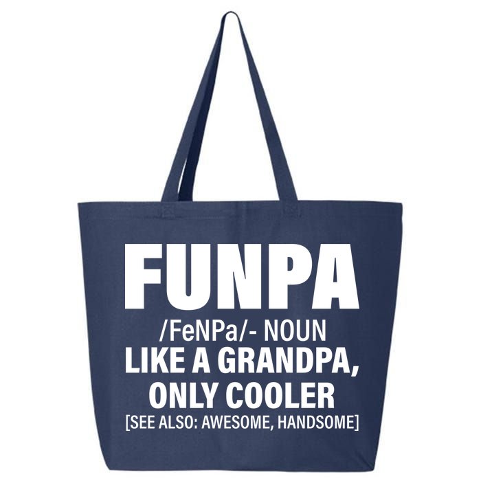 Funpa Like A Grandpa Only Cooler 25L Jumbo Tote