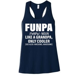 Funpa Like A Grandpa Only Cooler Women's Racerback Tank