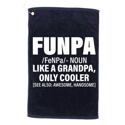 Funpa Like A Grandpa Only Cooler Golf Towel