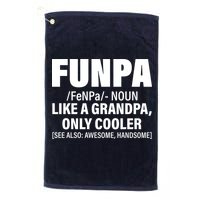 Funpa Like A Grandpa Only Cooler Golf Towel