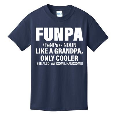 Funpa Like A Grandpa Only Cooler Kids T-Shirt