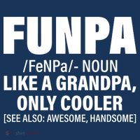 Funpa Like A Grandpa Only Cooler Zip Tote Bag