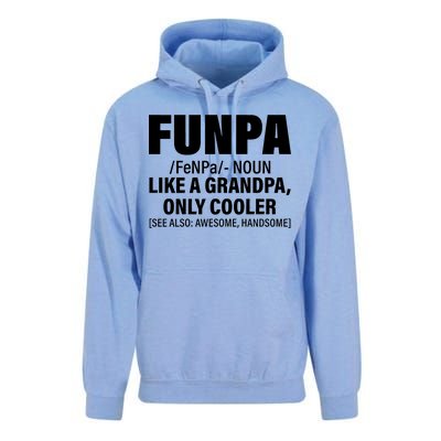 Funpa Like A Grandpa Only Cooler Unisex Surf Hoodie