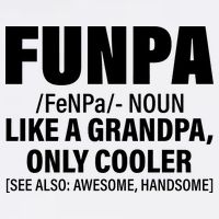 Funpa Like A Grandpa Only Cooler Garment-Dyed Sweatshirt