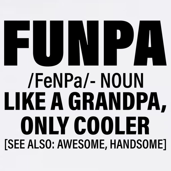 Funpa Like A Grandpa Only Cooler Garment-Dyed Sweatshirt