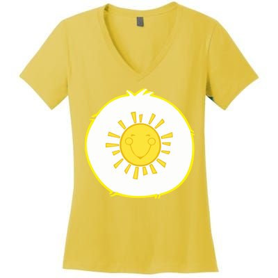 Funshine Bear Halloween Costume Women's V-Neck T-Shirt