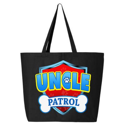 Funny Uncle Patrol Dog Mom Dad 25L Jumbo Tote