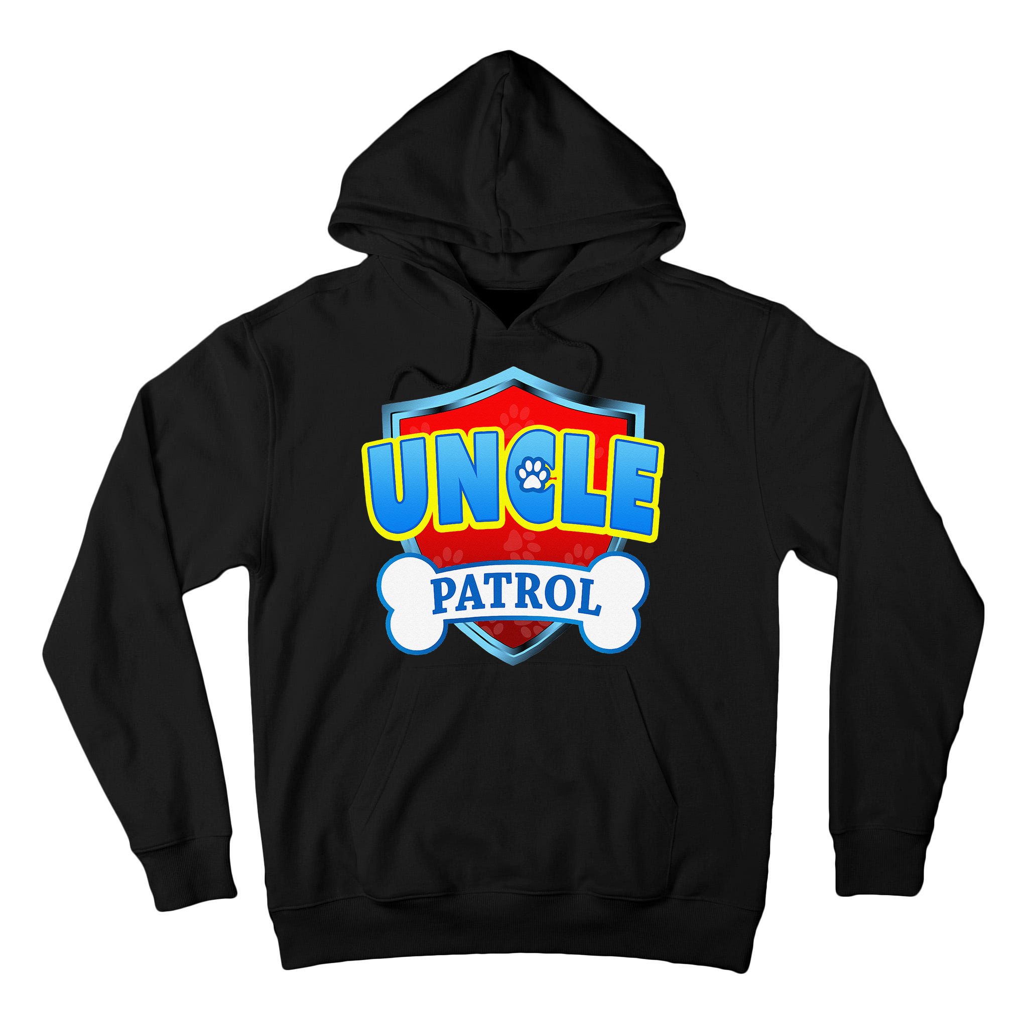 Funny Uncle Patrol Dog Mom Dad Tall Hoodie