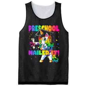 Flossing Unicorn Preschool Graduation Cap Diploma Gift Mesh Reversible Basketball Jersey Tank