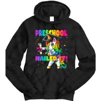 Flossing Unicorn Preschool Graduation Cap Diploma Gift Tie Dye Hoodie