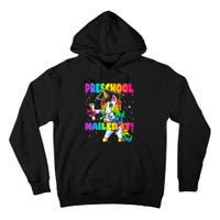 Flossing Unicorn Preschool Graduation Cap Diploma Gift Tall Hoodie