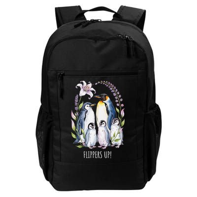 Flippers Up Penguins Resist Tariffs Backpack