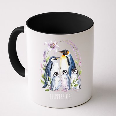 Flippers Up Penguins Resist Tariffs Mug
