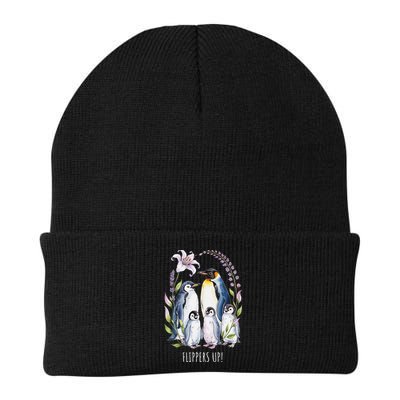 Flippers Up Penguins Resist Tariffs Beanie