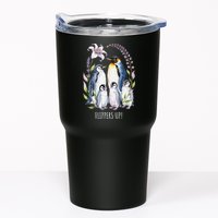 Flippers Up Penguins Resist Tariffs Tumbler