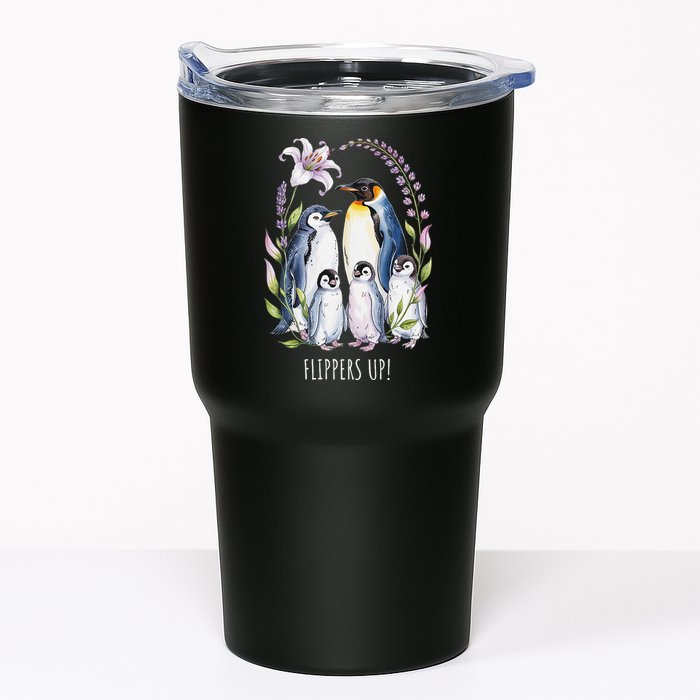 Flippers Up Penguins Resist Tariffs Tumbler