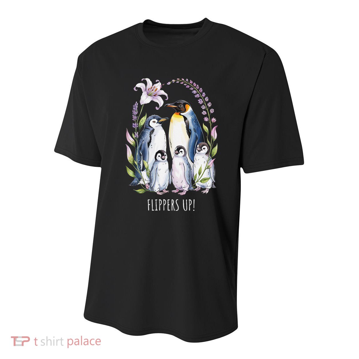 Flippers Up Penguins Resist Tariffs Youth Performance Sprint T-Shirt