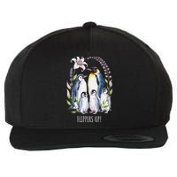 Flippers Up Penguins Resist Tariffs Wool Snapback Cap