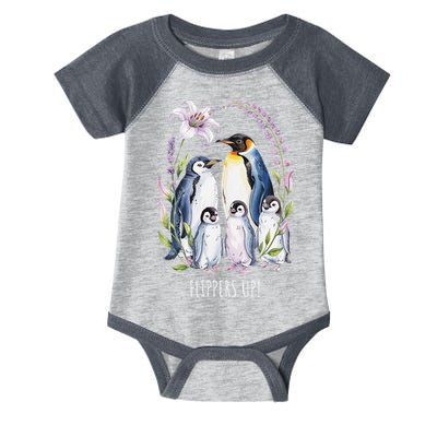 Flippers Up Penguins Resist Tariffs Infant Baby Jersey Bodysuit