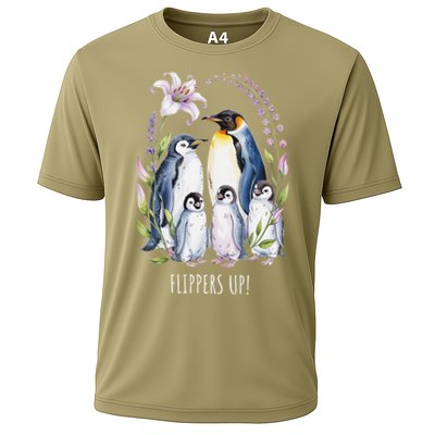 Flippers Up Penguins Resist Tariffs Performance Shirt