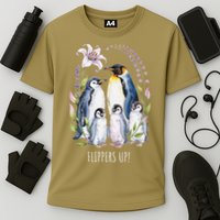 Flippers Up Penguins Resist Tariffs Performance Shirt