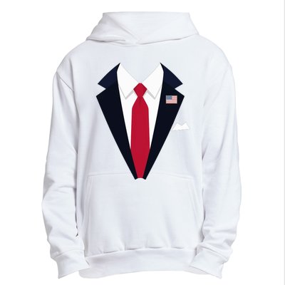 Funny Usa President Trump Suit Easy Halloween Costume Long Sleeve Urban Pullover Hoodie