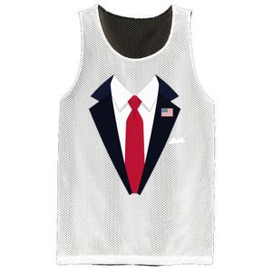 Funny Usa President Trump Suit Easy Halloween Costume Long Sleeve Mesh Reversible Basketball Jersey Tank