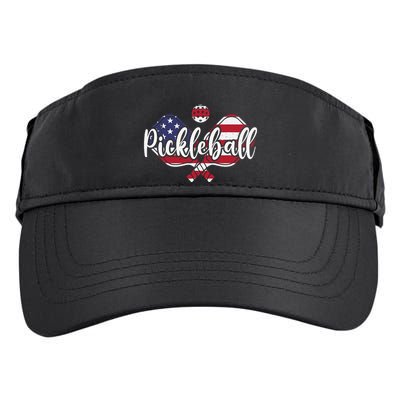 Funny Usa Pickleball Pickleball Player Paddleball Lover Adult Drive Performance Visor