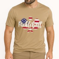 Funny Usa Pickleball Pickleball Player Paddleball Lover Cooling Performance Crew T-Shirt
