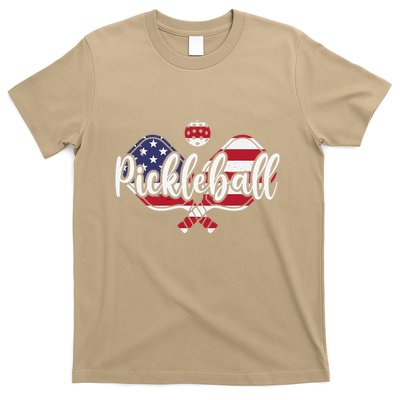 Funny Usa Pickleball Pickleball Player Paddleball Lover T-Shirt